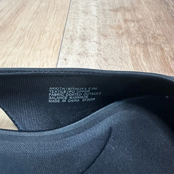 Anne Klein Black Heels with Crystal Embellishments - Picture 16 of 16